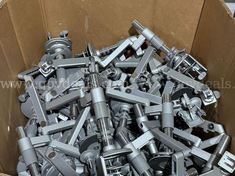 Lot of Humanscale Adjustable Monitor Arms & Desk Power Module