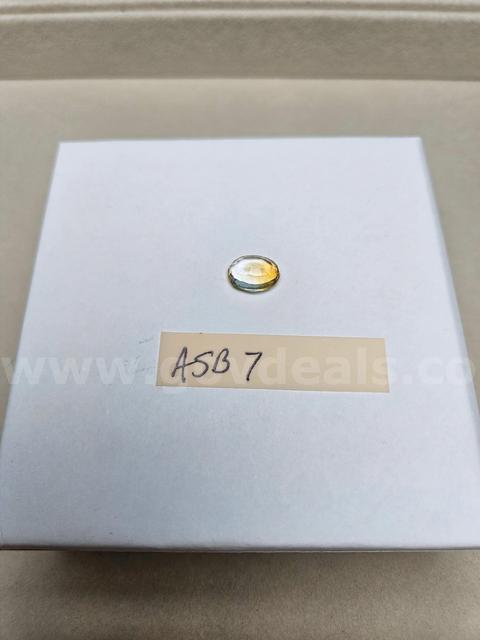 Natural AAA Imperial Topaz Loose Gemstone - 2.7 Carats Oval Cut - Brazil