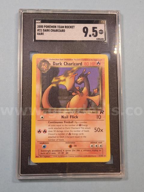 2000 Dark Charizard Rare Pokémon Team Rocket
