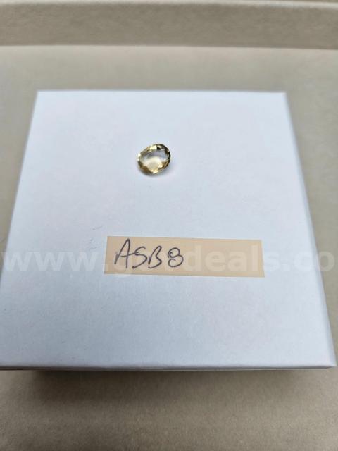 Natural AAA Oval Cut Imperial Topaz Loose Gemstone - 3.3 Carats - Brazil