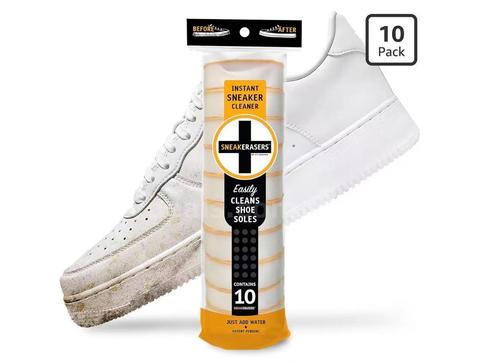 SHIPPING AVAILABLE 200pcs Instant Sneaker Cleaner, Premium Shoe Cleaning Kit for Sneakers, Dual-Sided Sponges (5-01)