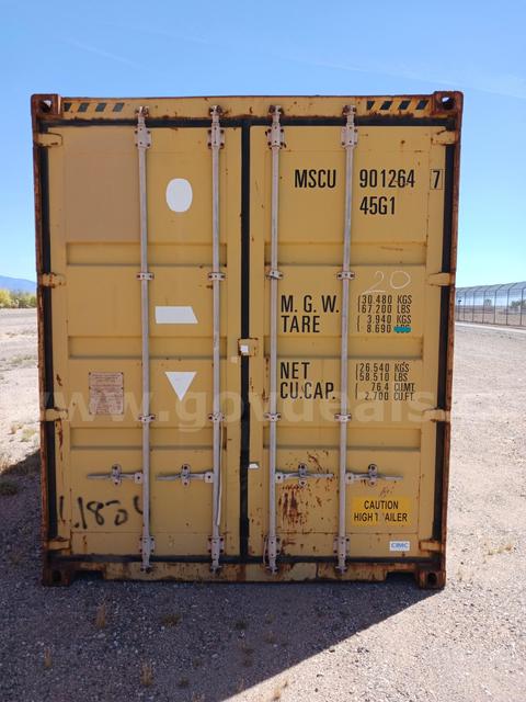 40ft Storage / shipping container. #MSCU 901264