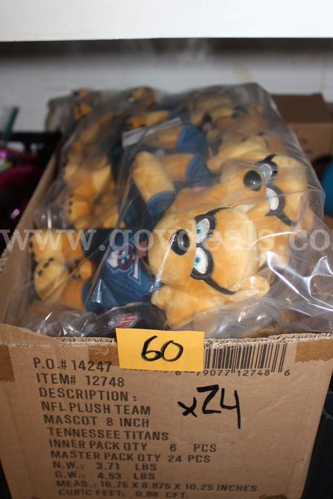 Brand new Nfl Tennessee Titans 8" Plush Mascot