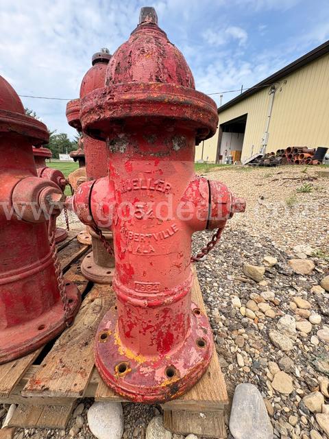 Decorative non-functioning fire hydrant