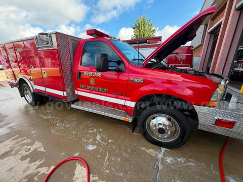 2002 Ford F-550 4x4 Mini Pumper