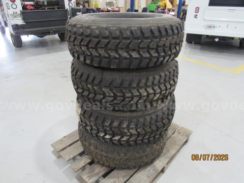 1 Set of 4 Tires BF Goodrich Baja 37X12.50R16.5 LT