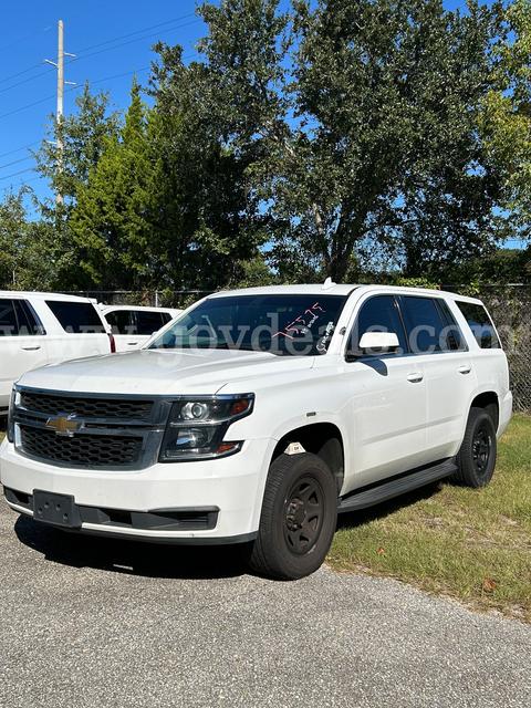 WHITE 2018 Chevrolet Tahoe PP 4DR SUV