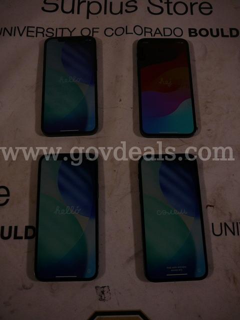 Lot of 4 Blue iPhone 12 128GB