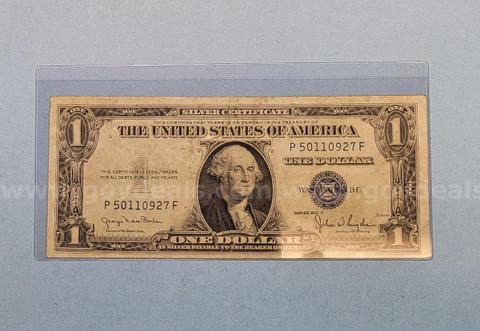 1935 D Silver Certificate Dollar