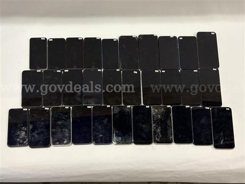 Apple iPhone Lot (31 Units) – iPhone XR through iPhone 14 Series – Pro/Pro Max Models – iCloud Locked, MDM & No Power