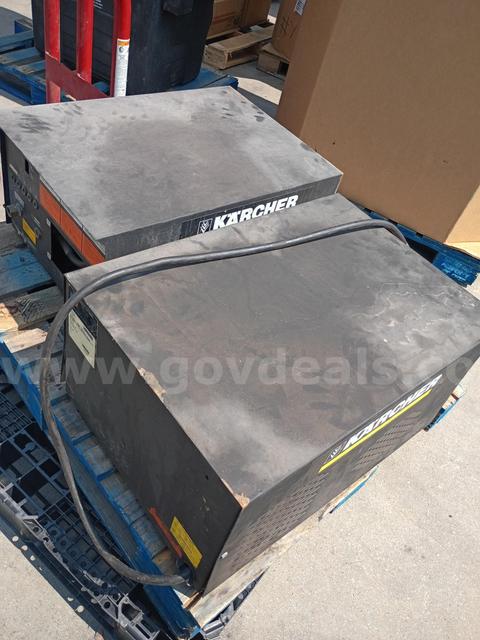 Lot of (2) Karcher Commercial Pressure Washers