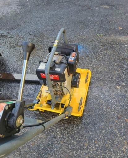 WACKER NEUSON VP 2050Y AIR COOLED DIESEL COMPACTOR, LOW VIBRATION