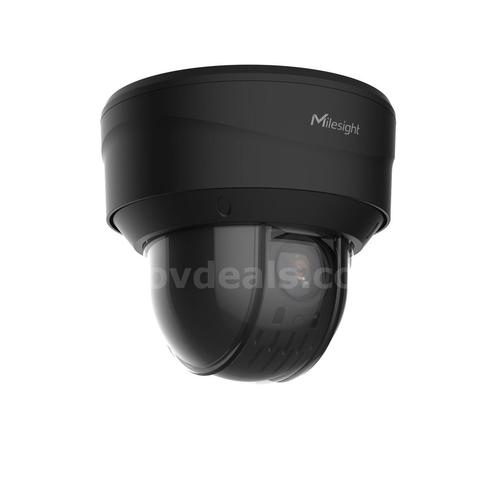 AI VIDEO CAMERA SETS= 4 Milesight AI PTZ DOME CAMERAS 23X AND ARMS (NDAA compliant)