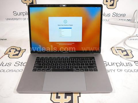 2017 Apple Macbook Pro