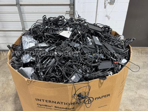 Pallet of Mixed Laptop AC Power Adapters & Chargers β Dell, HP, Lenovo & More β Large Quantity