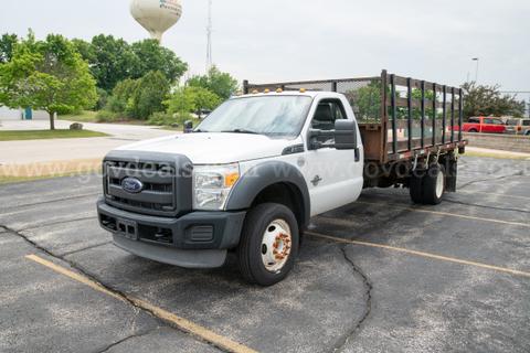 2013 Ford F-550 SD Flatbed Dump Dually