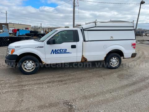Unit 14407 - 2014 Ford F-150 Reg cab 4.6L V6, tires LT255/65R17