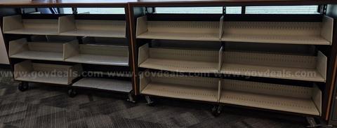 2 Double-sided rolling shelf units 6β 6β X 4β2β X 2β2.5β