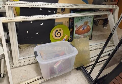 5 Shelf brackets 3’X6’