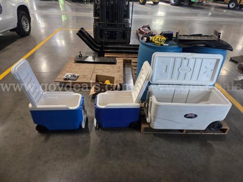 Coolers ( Lot of 3)