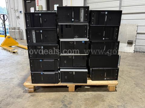 Lot of (30) Mixed Bytespeed and LG Core-i5 7th gen Desktop Computers