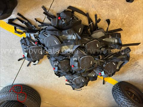 Lot of 8 Various Size Life Jackets