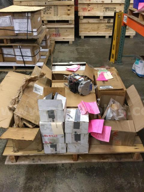 Electrical Equipment, Relays, Discharge Valves, Electric Motor, UV Scanner, 1 Lot
