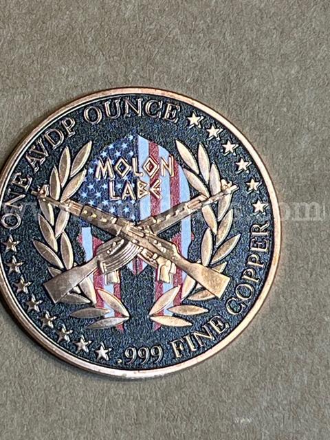 AK .999 copper ounce