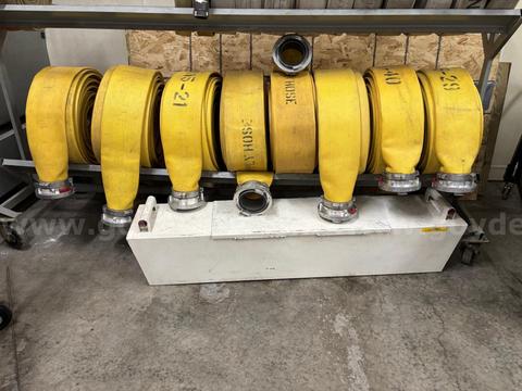 5 inch LDH 100ft. Sections Fire Hose (Lot of 15 Sections)