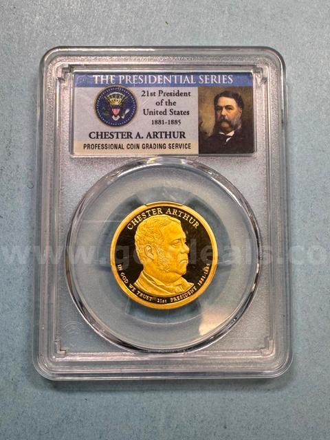 The Presidential Series Chester A Arthur Dollar