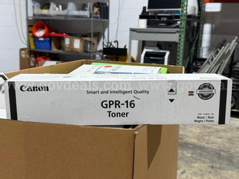 Bulk Pallet of Assorted New Printer Toner Cartridges – HP, Canon, Lexmark, Brother & More