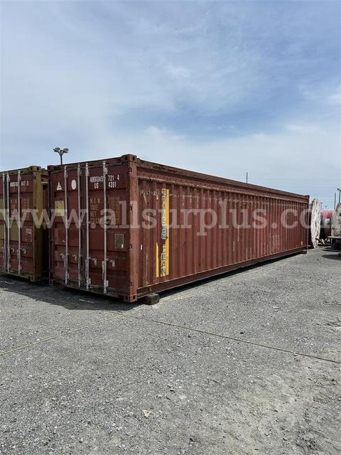 Connex, Open Top, 40Ft, W/ Braces, Jack Stands, 4 Leg, Various Sizes, Qty 256