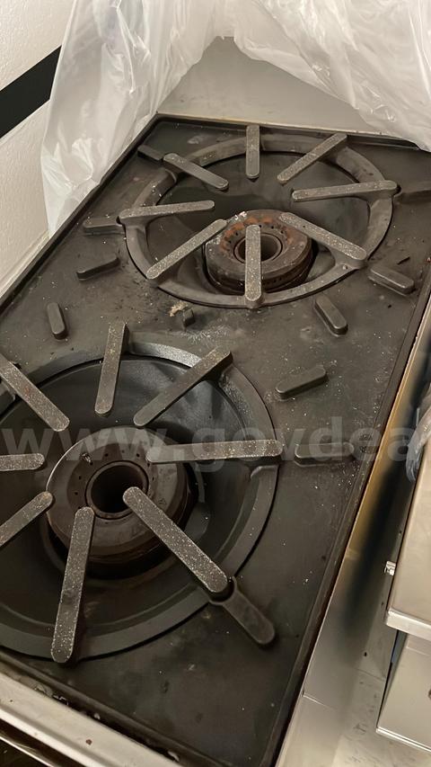 Industrial stove 2 burners