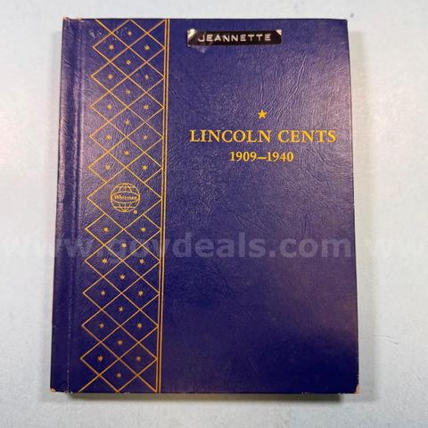 Lincoln Cents 1909-1940