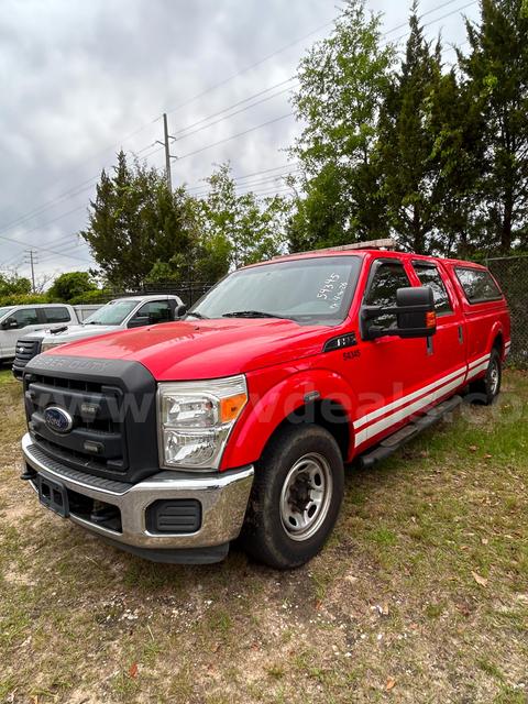 RED 2016 Ford F-250 SD