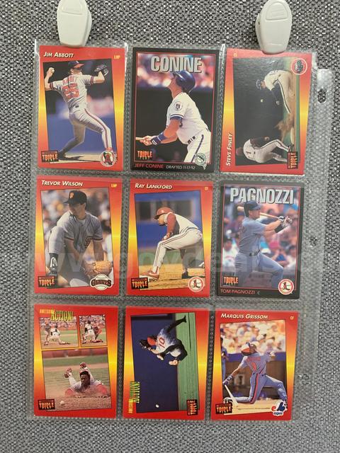 Variety of Baseball Cards Set #4