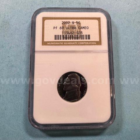 2002 S PF69 Ultra Cameo Dime