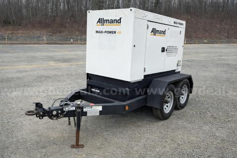 2017 Allmand MP40-8B1 Portable Generator 38KVA
