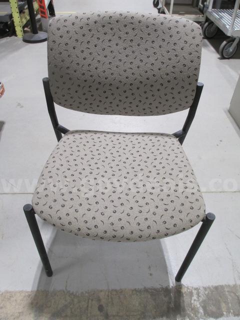 Sitonit stackable armless side chair