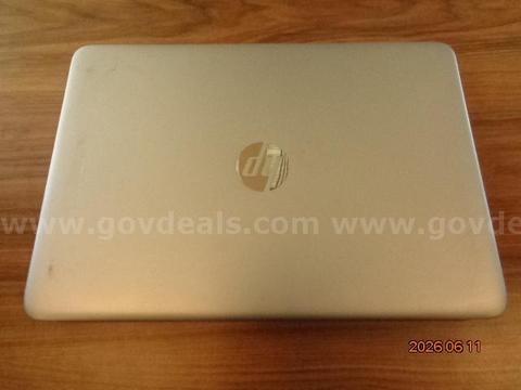 1 SILVER HP ELITEBOOK LAPTOP