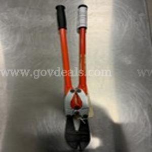 Used 18" Red and Grey Bolt Cutter
