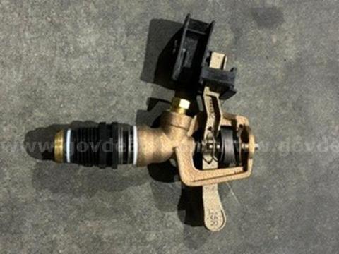 525 - Buckner Impact Sprinkler β 1/2", 3/32 Nozzle, Brass, 15Β° Trajectory