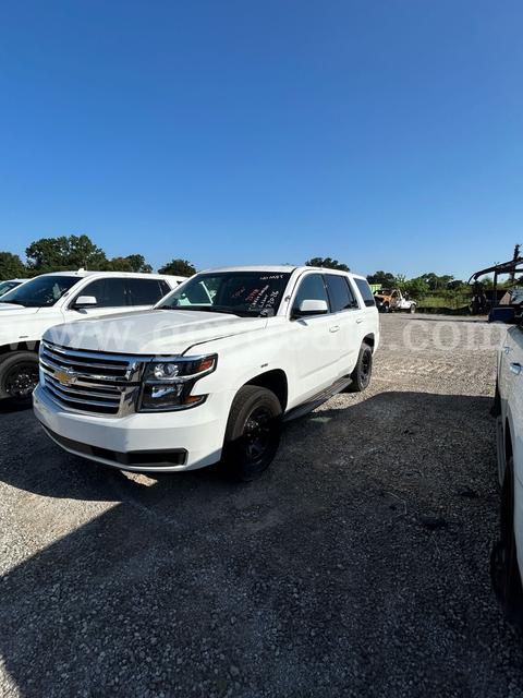 WHITE 2019 CHEVROLET TAHOE