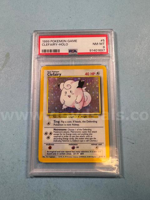 1999 Clefairy Pokemon Holo