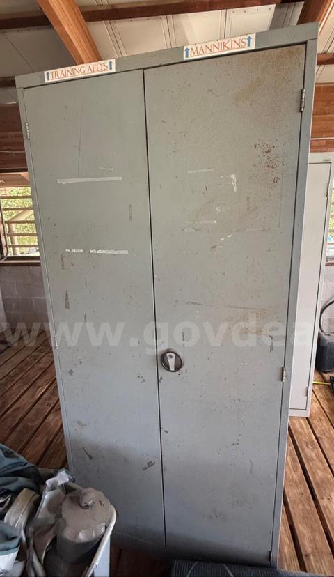 Used Metal Cabinet 78" x 36" x 21"