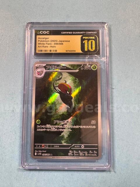 2025 Accelgor Japanese Pokémon Art Rare Holo