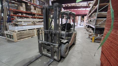2007 Toyota 8FGU30 Pneumatic Tire Forklift