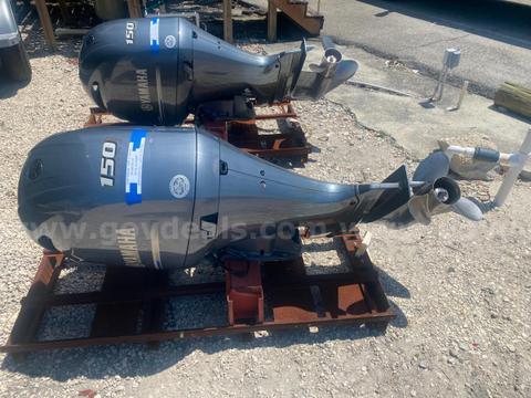 Twin Yamaha LF150XCA / F150XCA Marine Outboard Engines (Twin Engine Package)