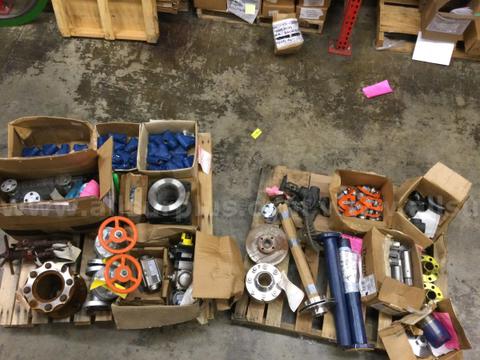 Valves, Steam Traps, Gaskets, Qty 2 Pallets