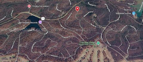 Finance 0.25 acre lot in the scenic Ozark Cherokee Village AR